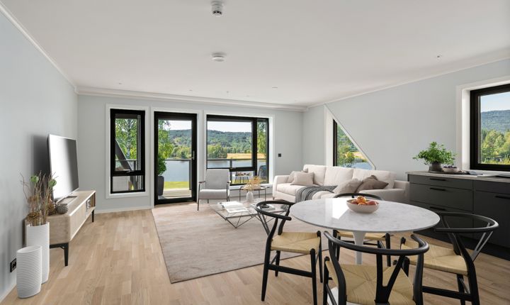 Noresund Fjordutsikt - 4-roms leilighet i 1. etasje