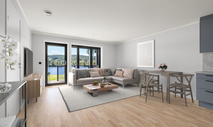 Noresund Fjordutsikt - 2 roms leilighet i 1. etasje